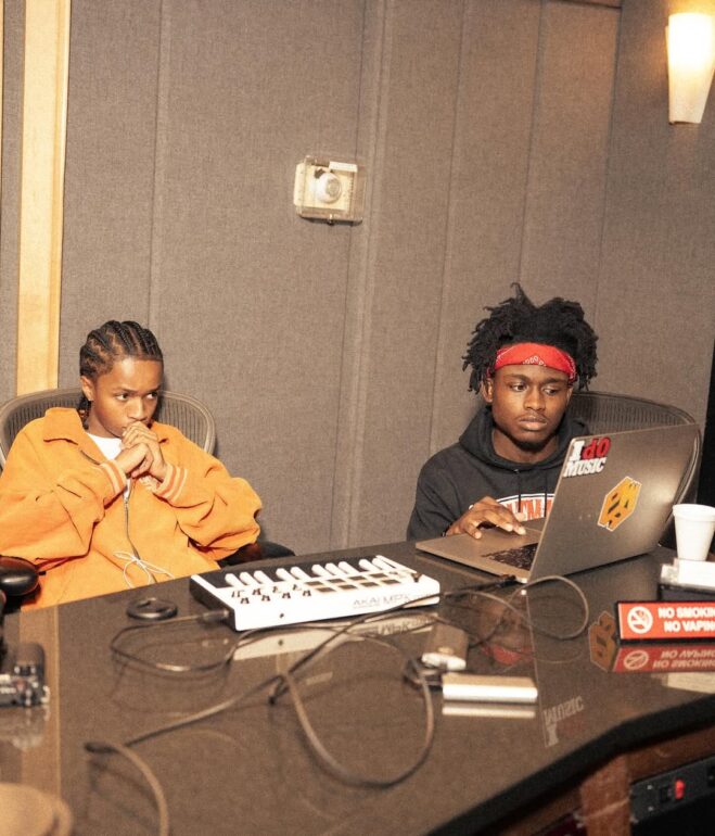 Babychiefdoit & Isaiah Simmons in Studio 995